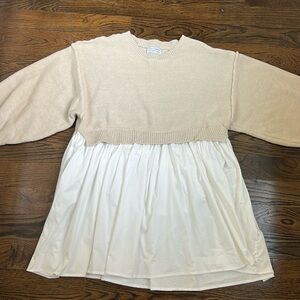 Zoco Wells Sweater Dress Size Medium NWT